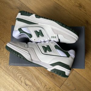 New Balance 550 Verde y Blanco