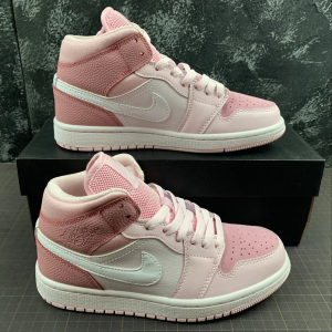 Jordan 1 mid digital pink