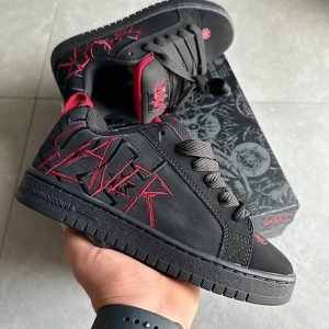 DC Court Graffik negros slayer rojos