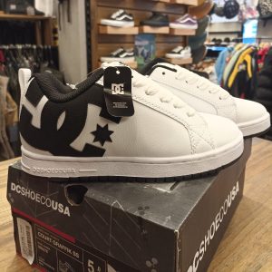 DC Shoes Court Graffik Blancos/Negros Low