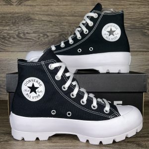 Converse Lugged High Top en bota Negros