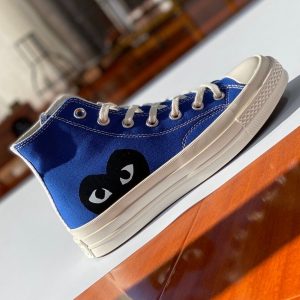 Converse Chuck Taylor Play ''Comme Des Garcons'' en bota azules