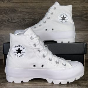 Converse Lugged High Top en bota Blancos